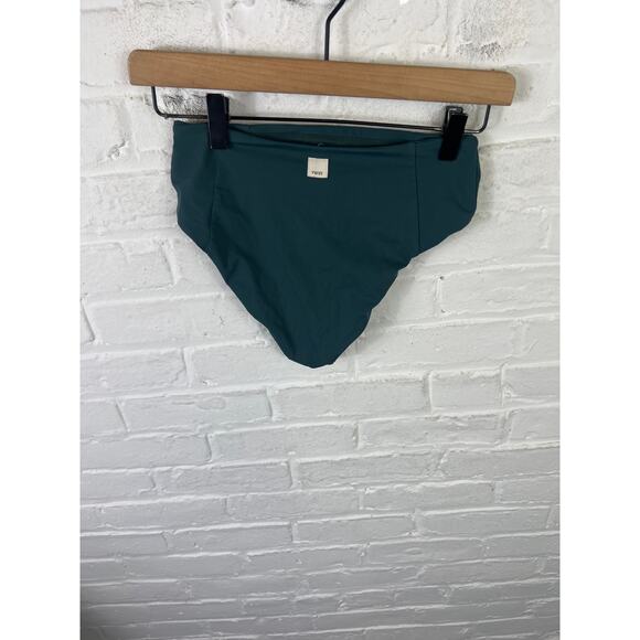 Vuori Women's Classic Swim Bikini Bottom Stretchy Pull-On Green Size Small - Picture 2 of 4